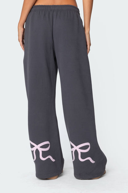 Bonney Bow Detail Sweatpants